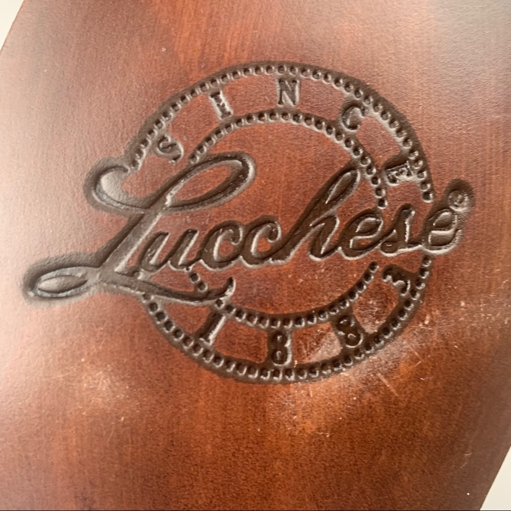 Lucchese Metallic Bronze Rose Gold Boots Size 6B - Picture 7 of 13